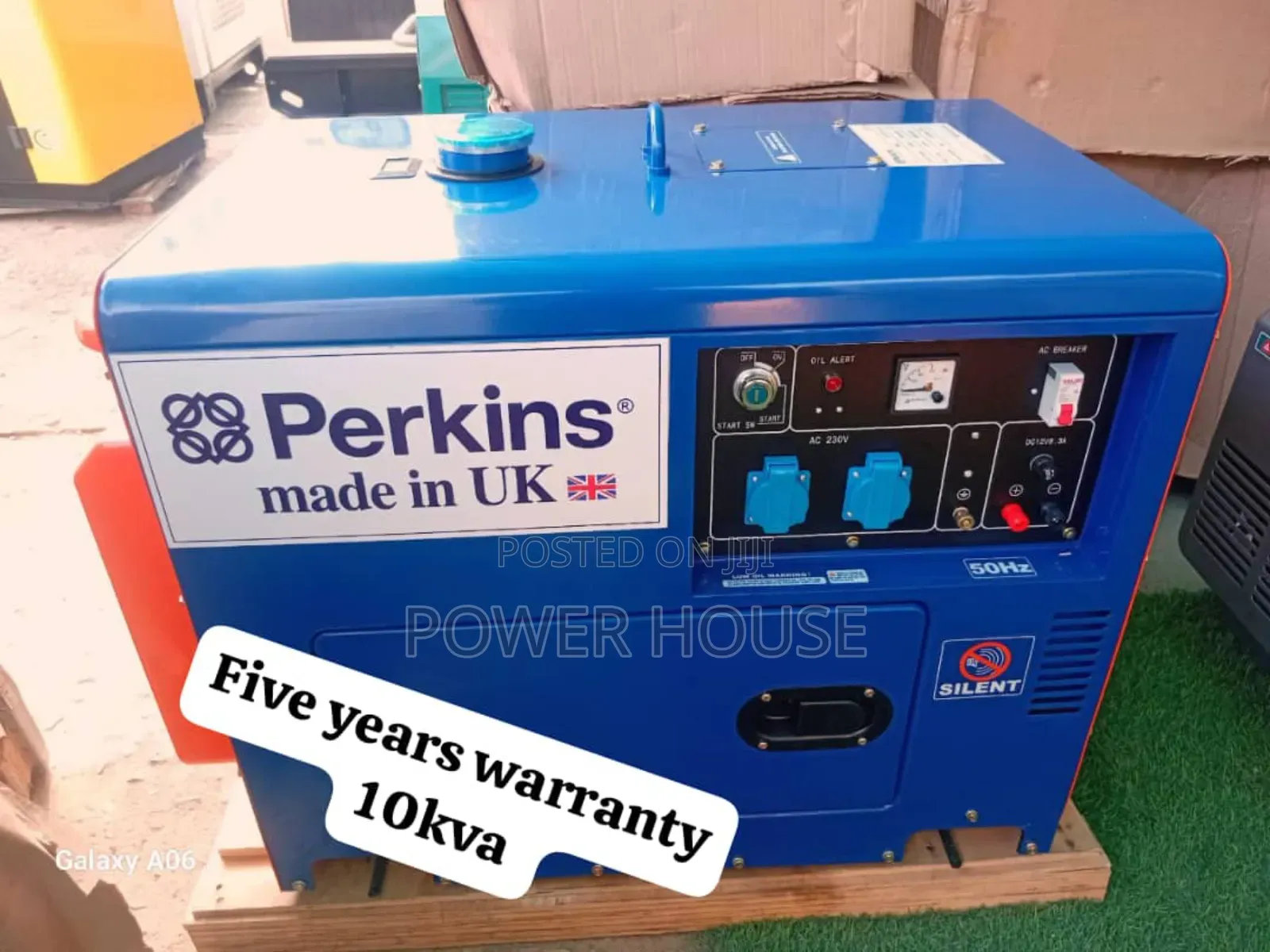Volt Guard 10kva 13000watts Perkins Diesel Generator