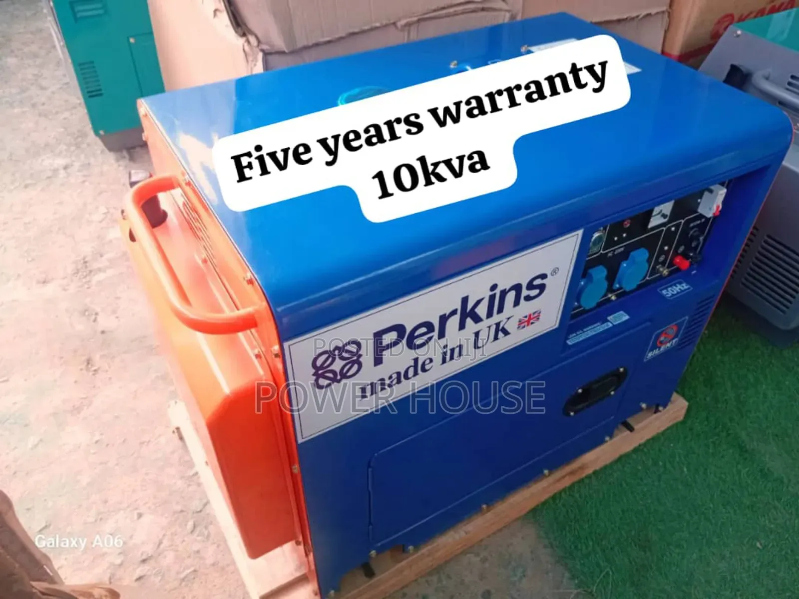 Portable Power 10kva 13000watts Perkins Diesel Generator