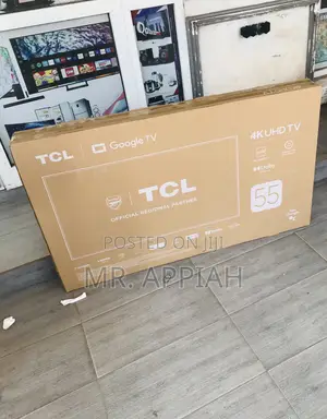 Buy Finest TCL 55p635 55 Inch HDR Smart Screen Tv, Black
