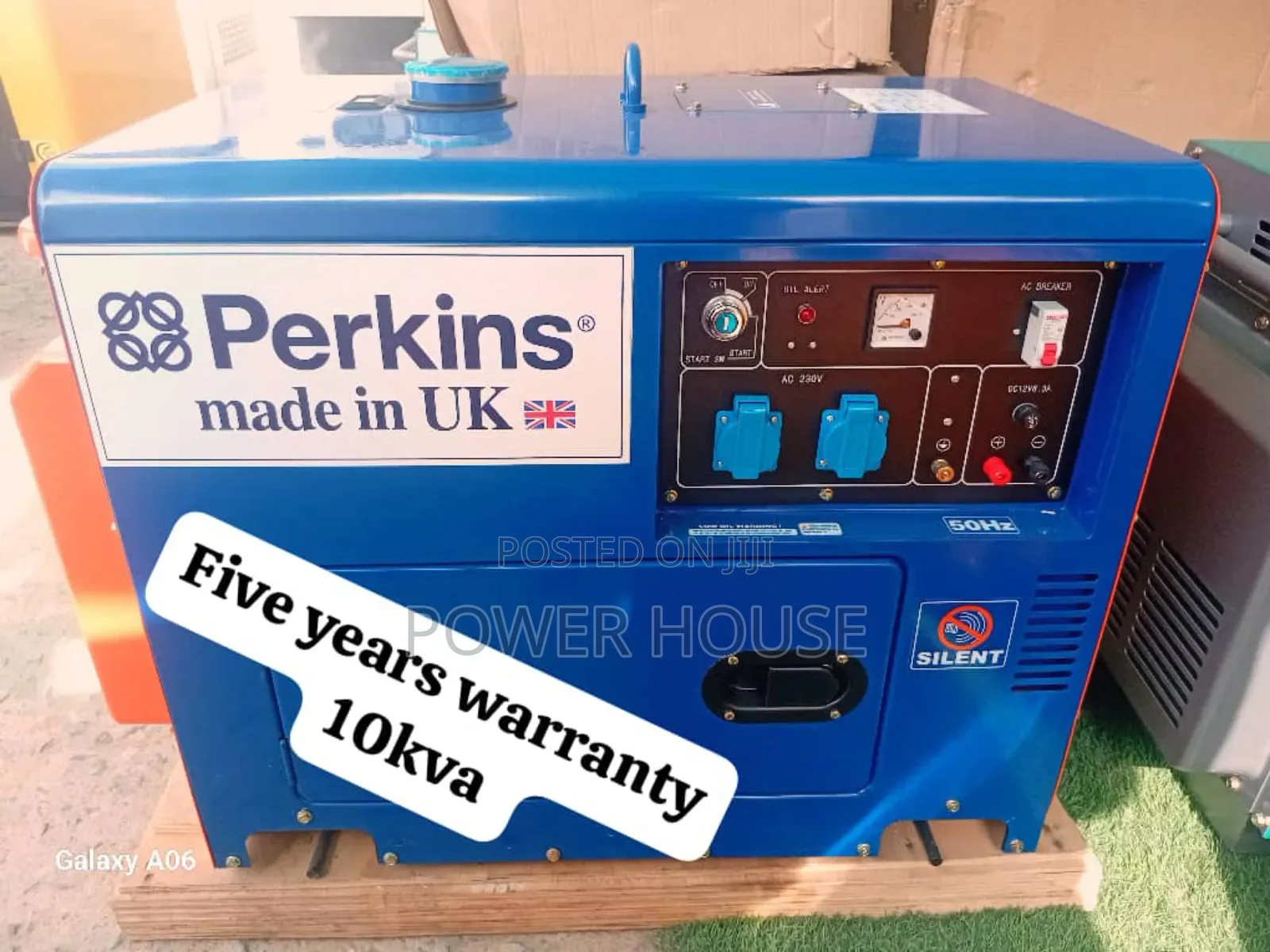 Portable Gen 10kva 13000watts Perkins Diesel Generator