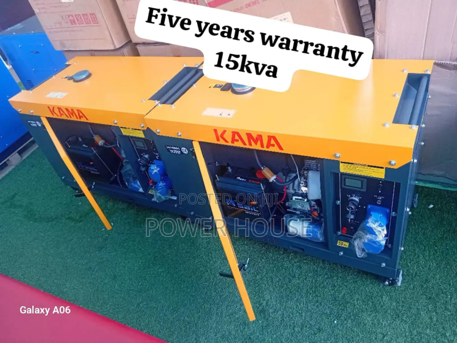 Diesel Power Pro 16500watts 15kva Kama Diesel Generator 10kv