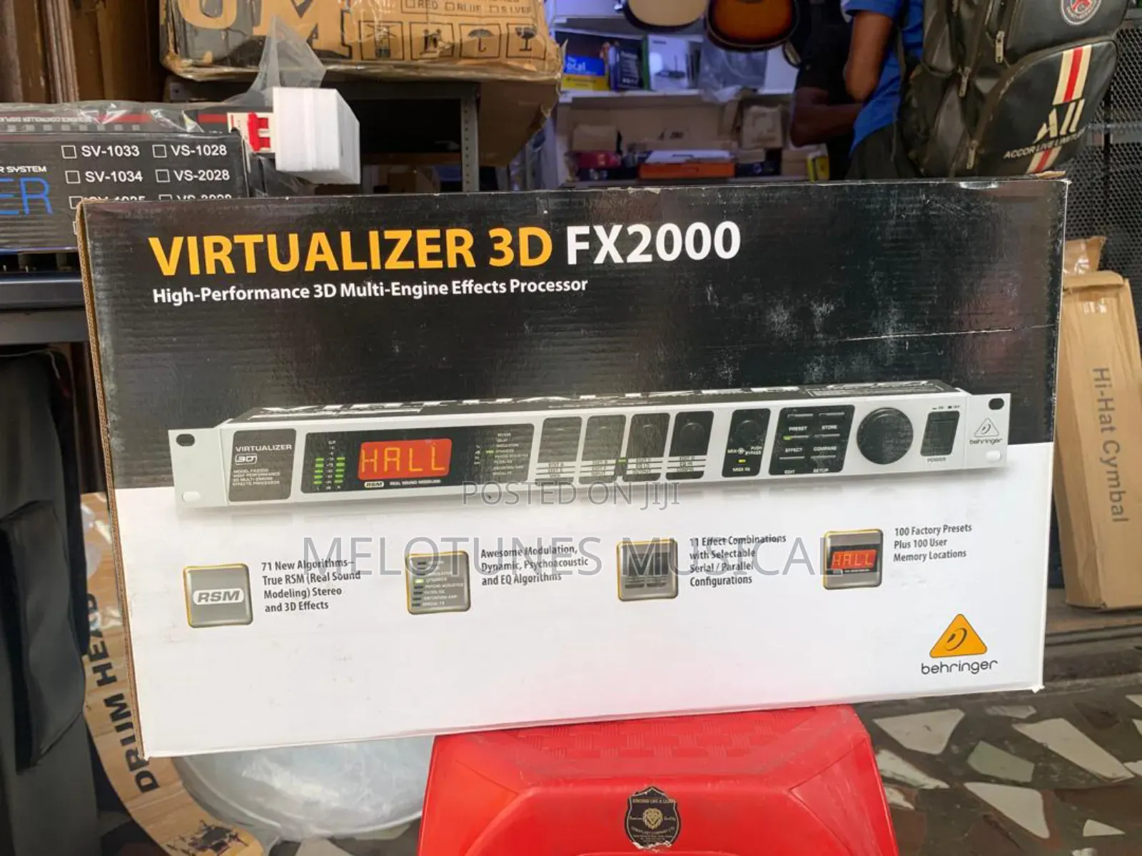 Behringer Virtualizer 3d Fx2000 Multi-Engine Effect Procesor