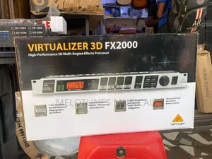 Behringer Virtualizer 3d Fx2000 Multi-Engine Effect Procesor