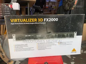 Behringer Virtualizer 3d Fx2000 Multi-Engine Effect Procesor