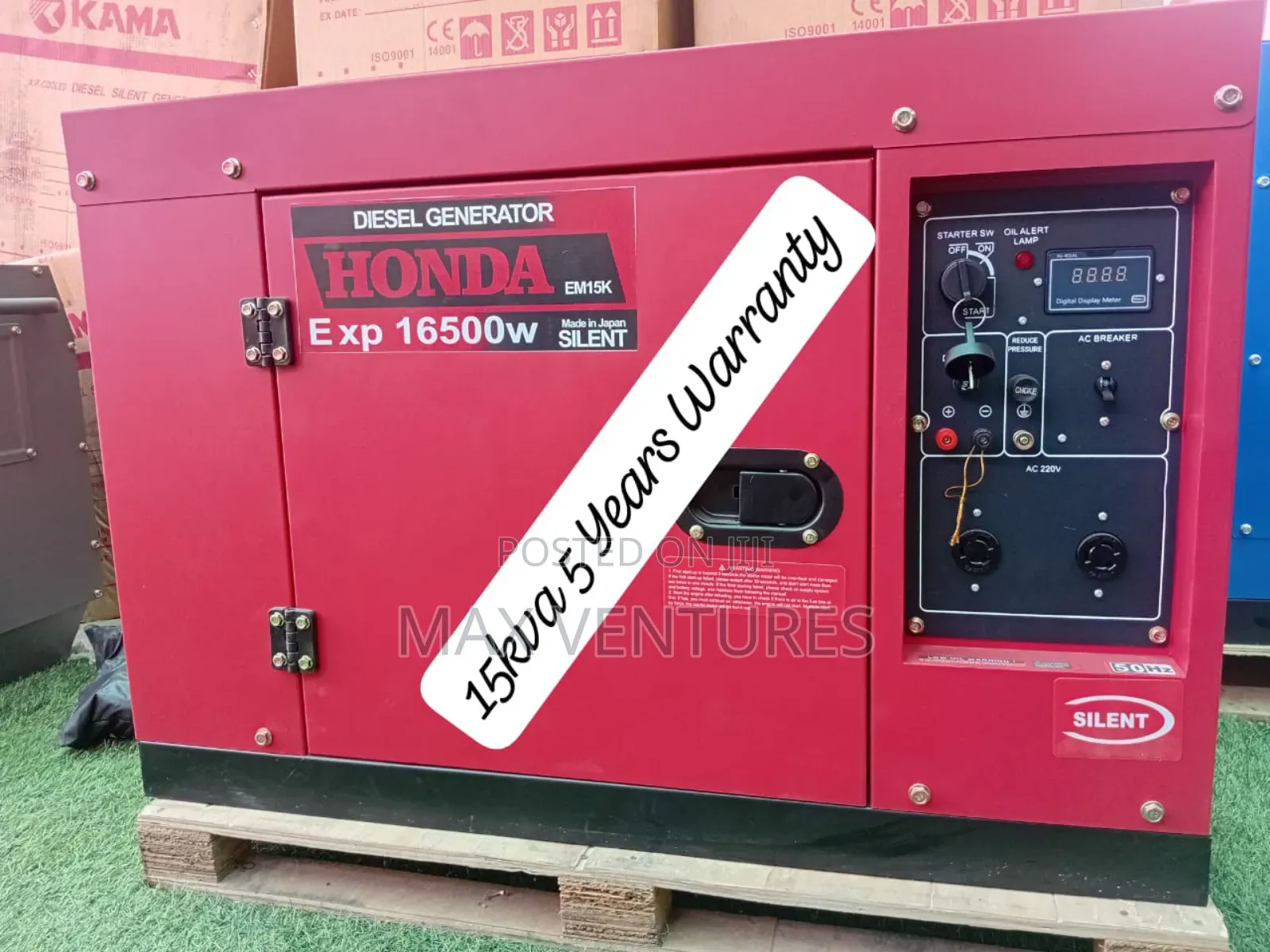 Emergency Ready Honda 15kva Power Your Residence
