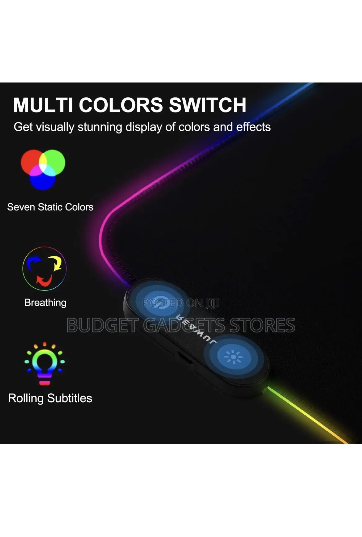RGB Gaming Mouse Pad/Mat