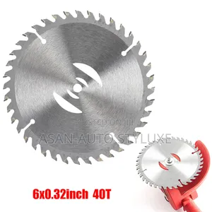 150mm 40 Teeth Metal Grass Trimmer Heads Blade Replacement