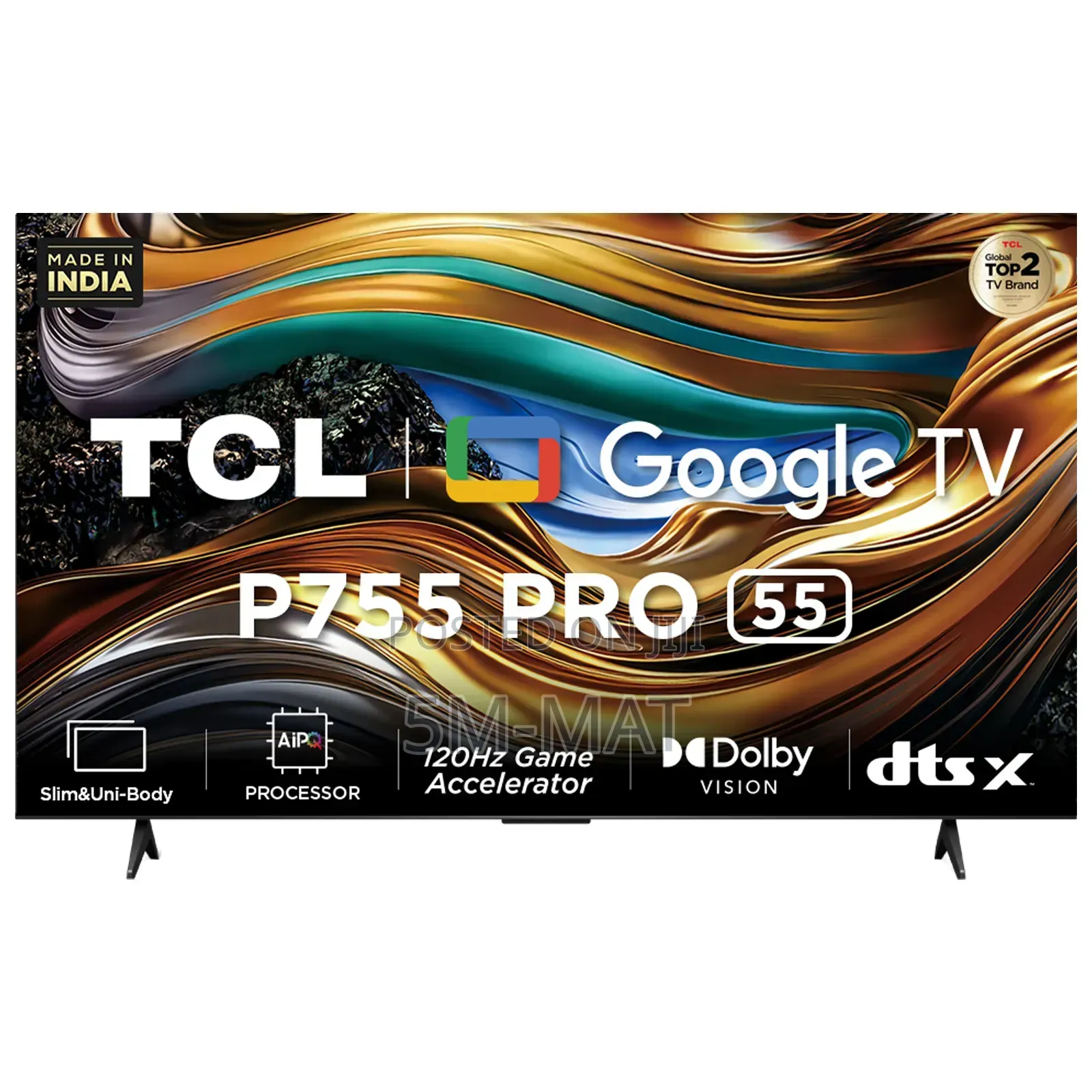 2024 Model TCL Led 55p755 Uhd Smart Android Television