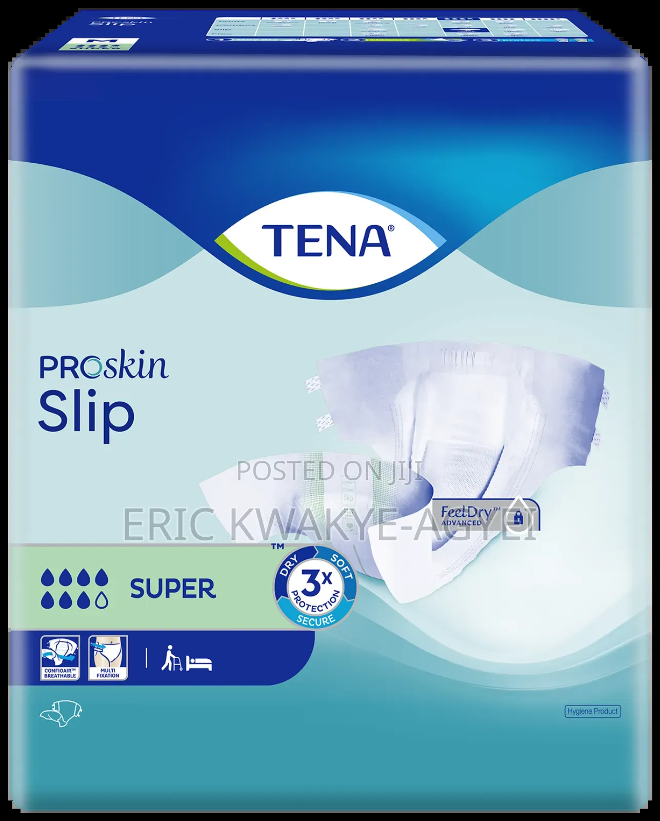 Tena Slip Super, Medium 30 Count
