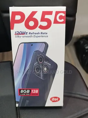 New Itel P65C 128 GB Black