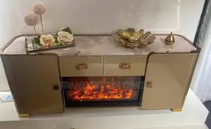 Luxurious Electrified Fireplace Tv Stand for Smart Home
