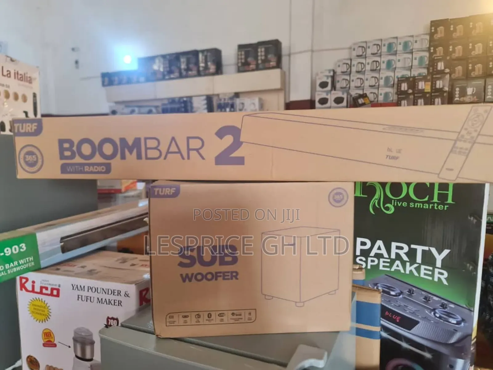 Clear Sound With Turf Boombar2 Bluetooth Soundbar