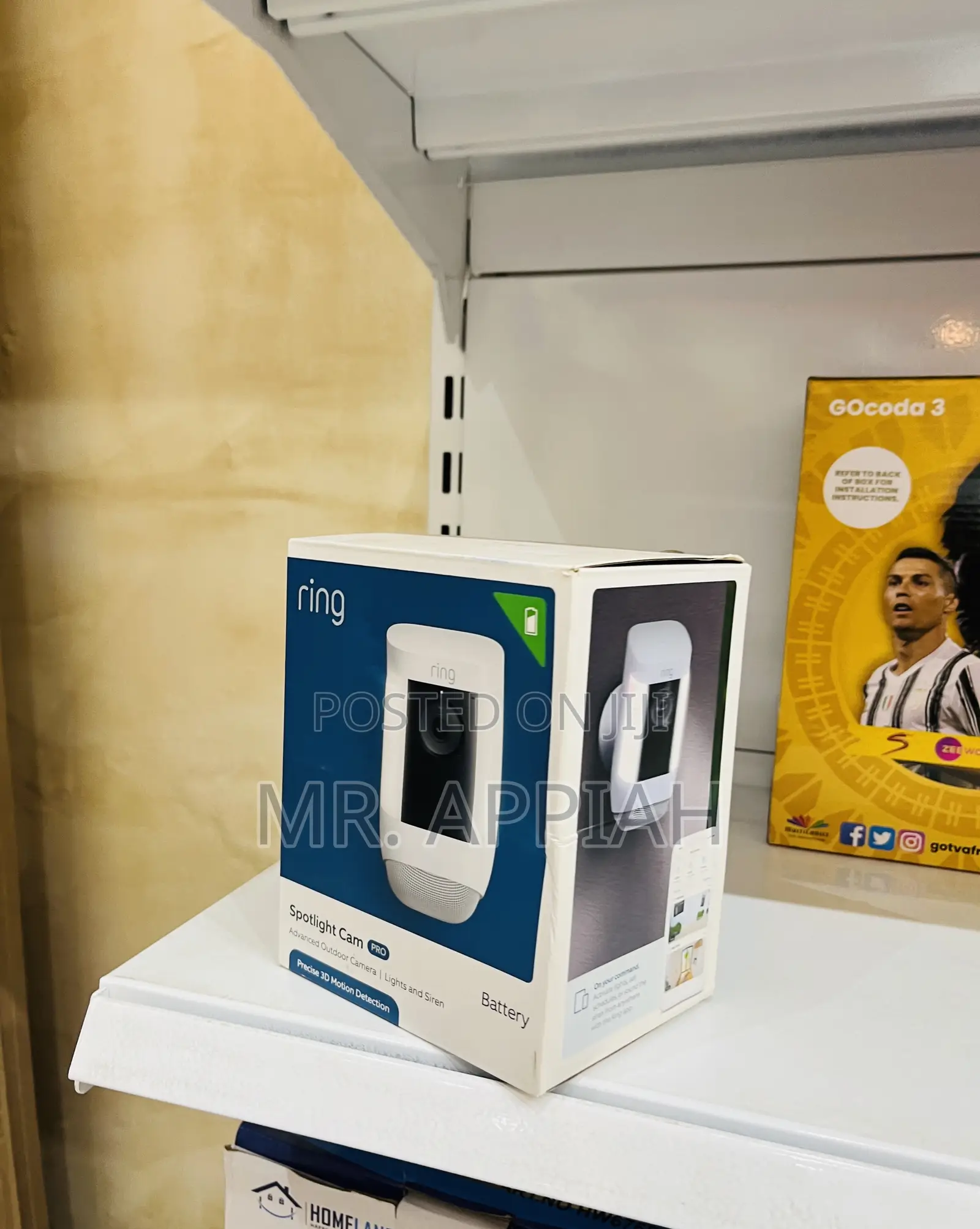 Check Out Ring Sportlight Cam Pro/ Battery Single(White)