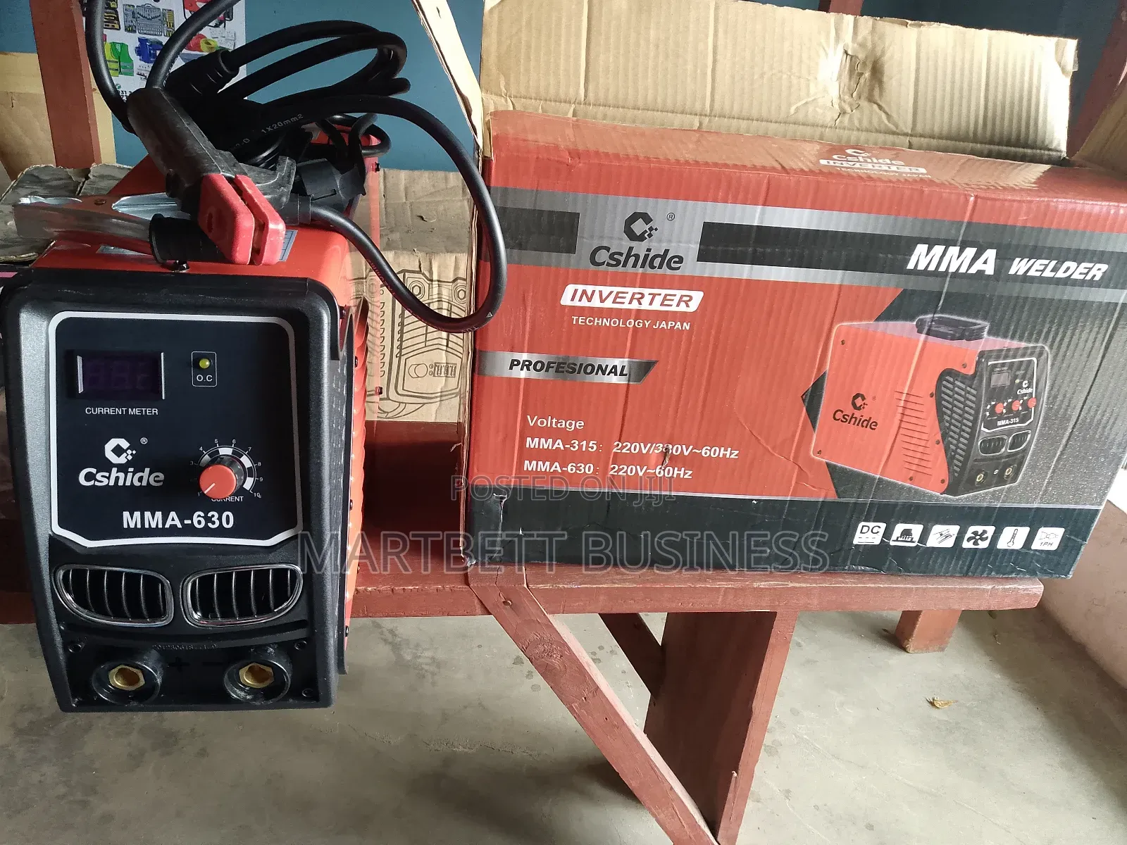 630a/500a Mma Powerful Welding Machine With Accessories