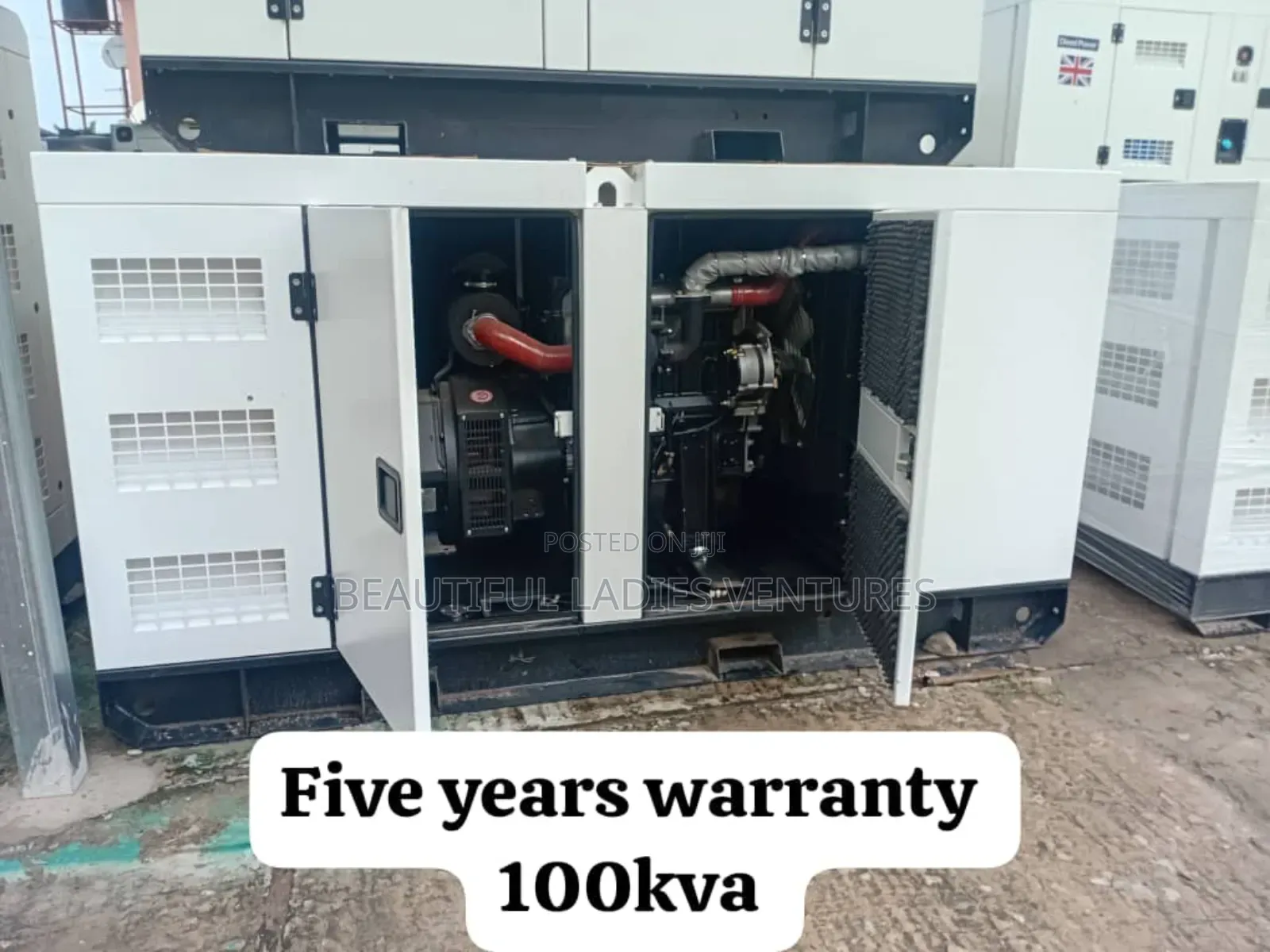Minimal Fume From 100kva Perkins Diesel Generator 100kva Gen
