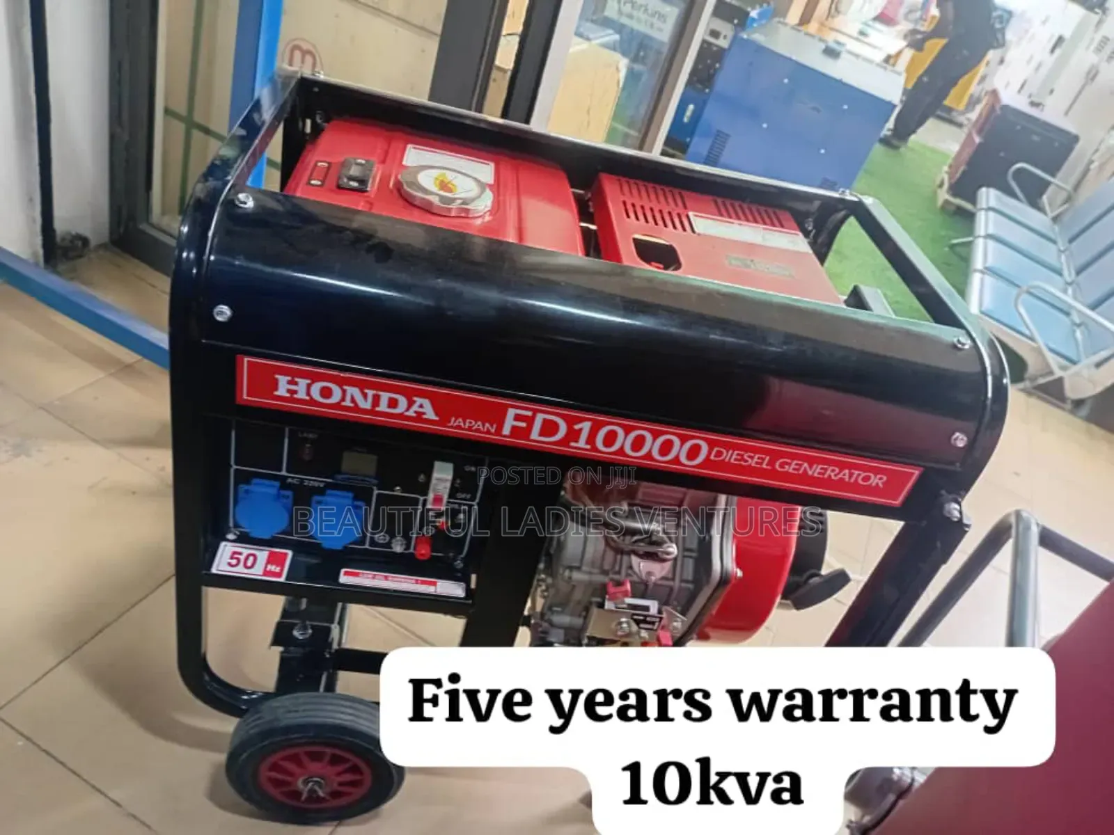 Minimal Fumes From 10kva Honda Diesel Generator 10kva Gen