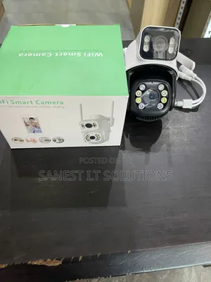 Wi-Fi Smart Camera Dual Lens Wireless PTZ CCTV Camera