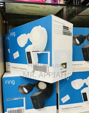 Brand New Ring Floodlight Cam Wired With Motion(White)