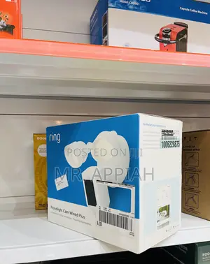 Fresh in Box Ring Floodlight Cam Wired With Motion.