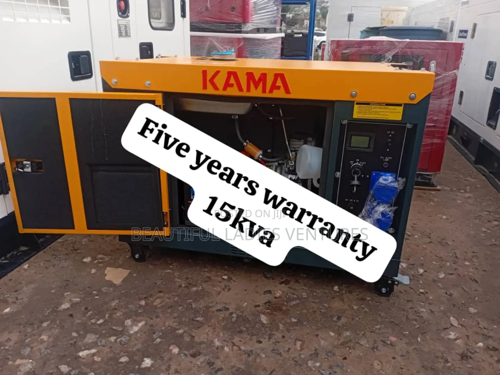 Certified Safe Kama Diesel Generator 15kva Kama 15kva