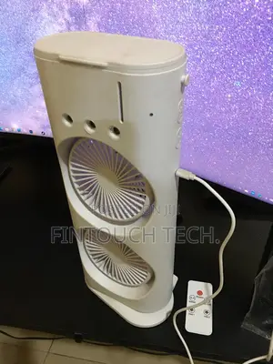 Portable Air Cooler With Double Fan and Humidifier