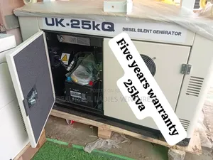 Minimal Fumes From 25kva Uk-D Diesel Generator 25kva Gen