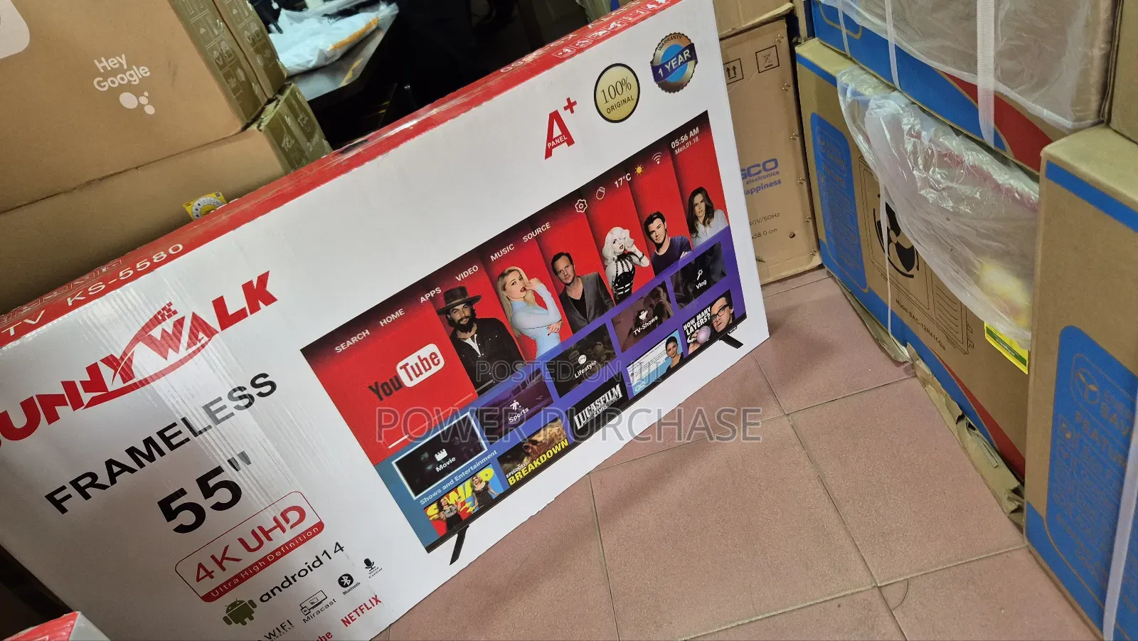 Delicate Ks-5580 Sunnywalk 55inches Led Television