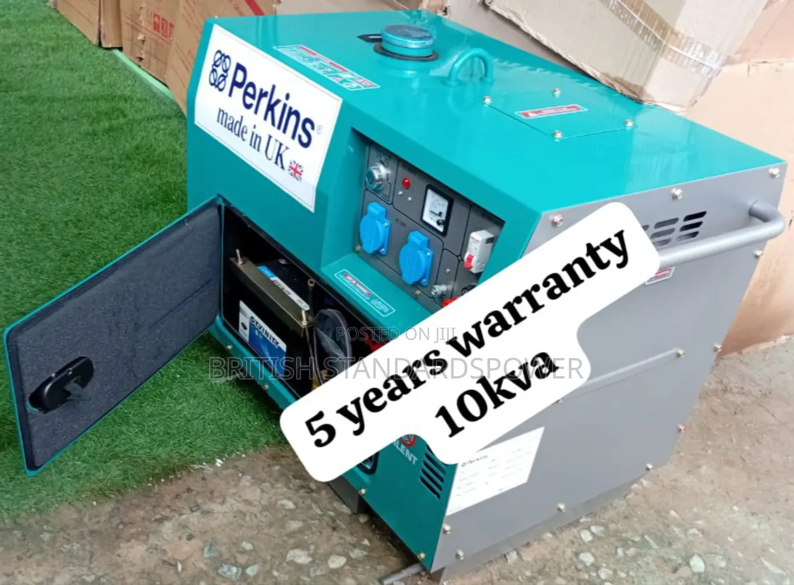 Portable 10kva Silent Diesel Generator With Long Durability