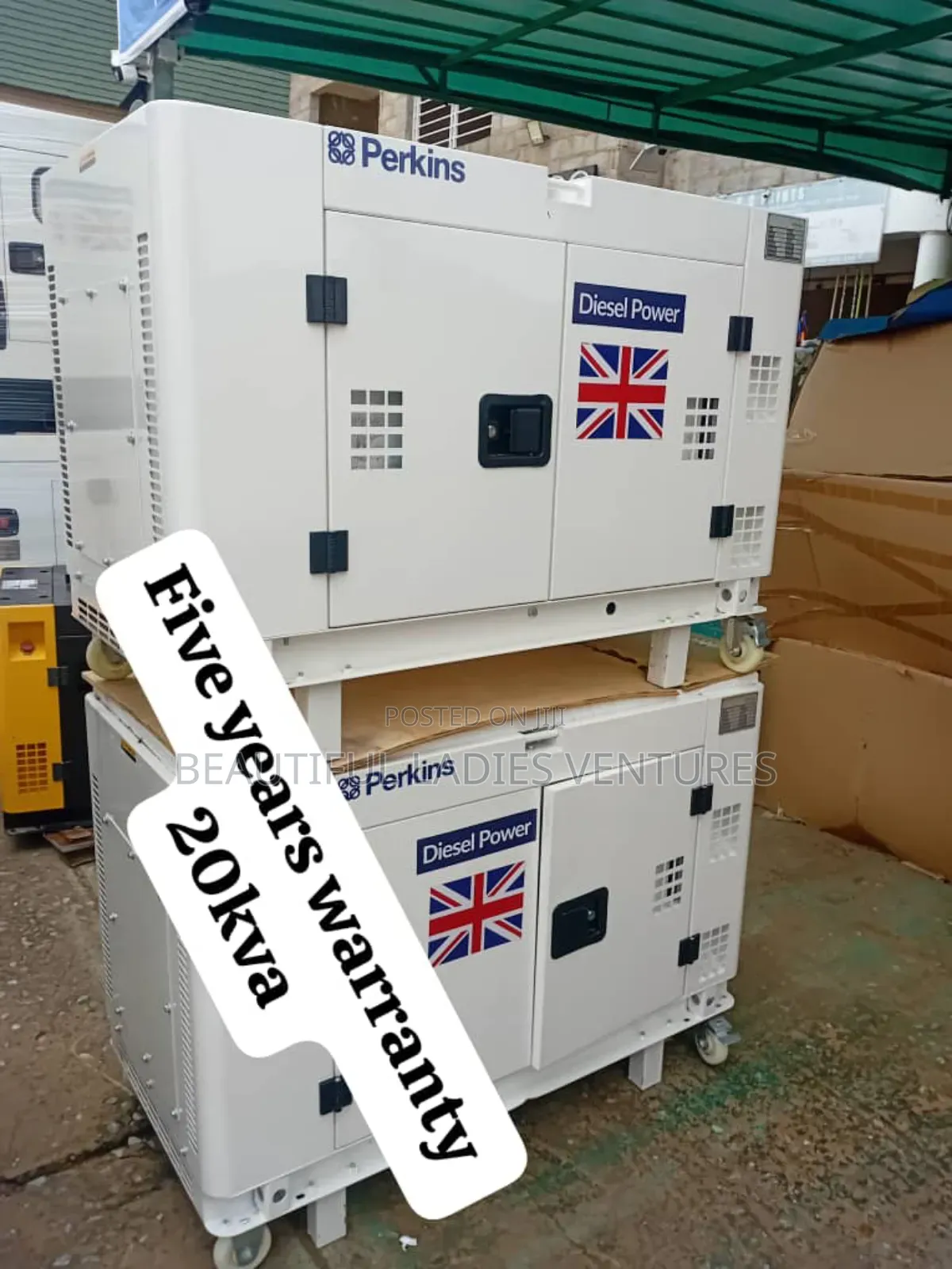 High Output Power 20kva 18kw Perkins Diesel Genset 18kw Uk