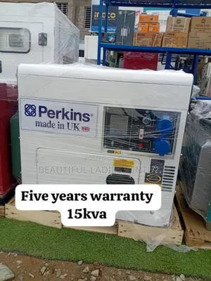 Low Oil Warning 15kva Perkins Diesel Silent Genset Uk 15kva