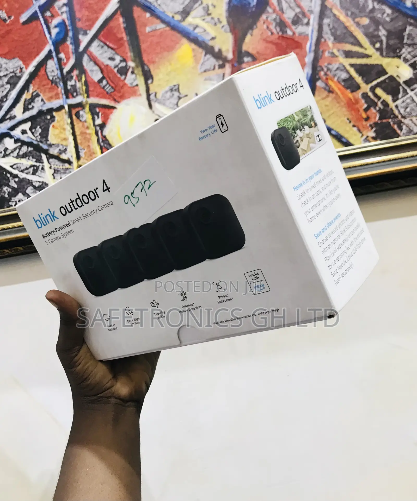 Sealed Quality Blink Outdoor Cam 4 Black