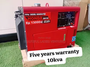 Low Oil Warning 10kva Honda Diesel Silent Genset Japan 10kva