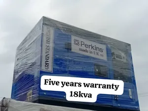 Low Oil Warning 18kva Perkins Diesel Silent Genset Uk 18kva