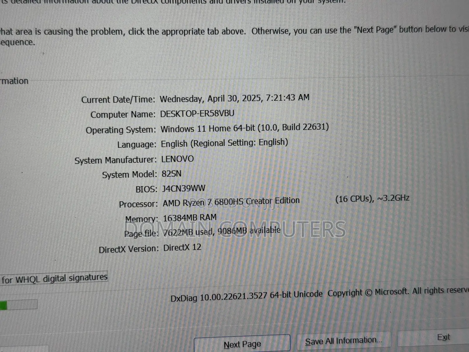 New Laptop Lenovo IdeaPad 5 Slim 13th Gen I7 16GB AMD Ryzen 7 SSD 512GB