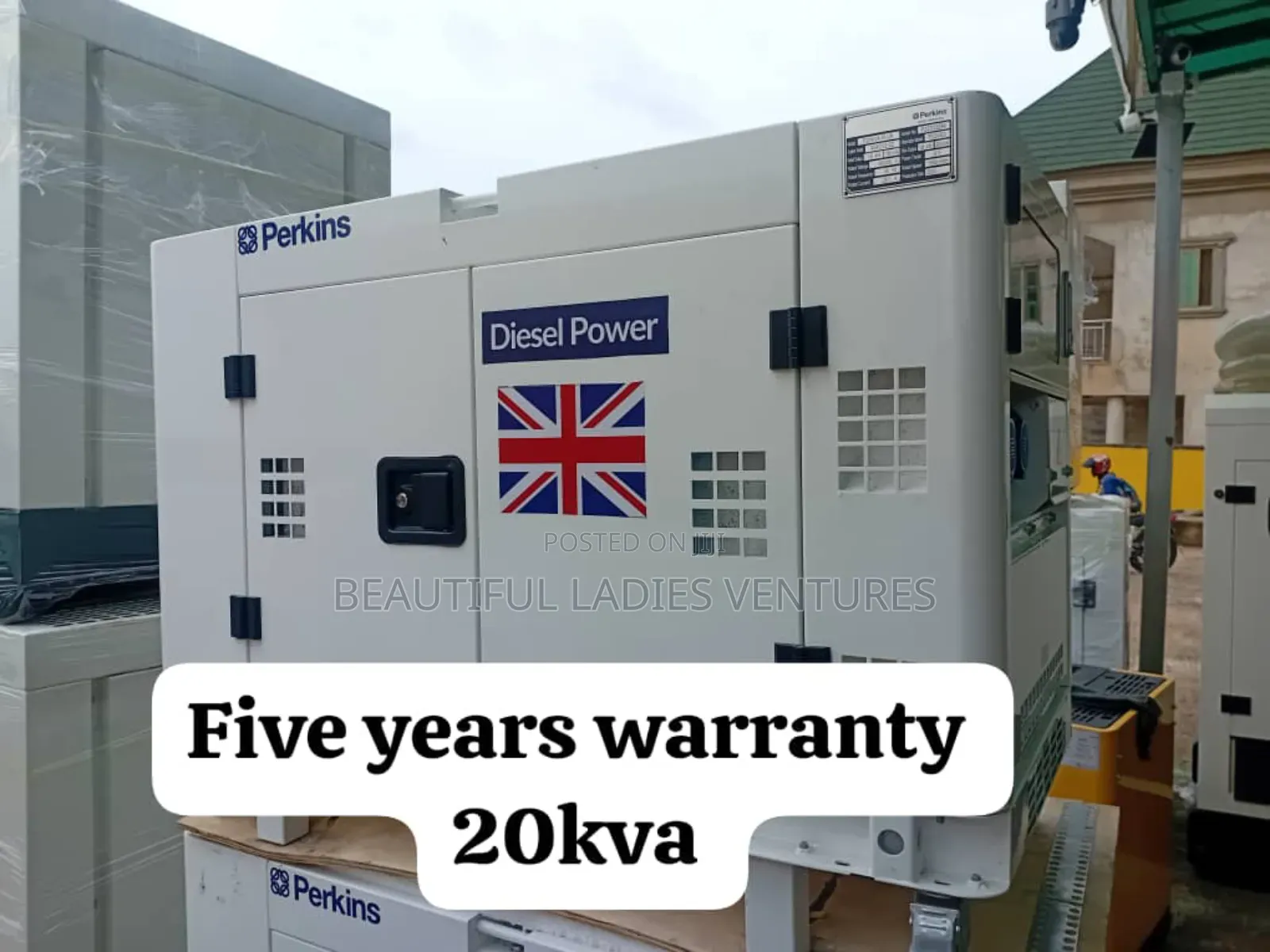 Overload Protection 20kva Generator Perkins Diesel 20kva Gen