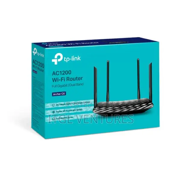 Tp Link Ac1200 Mesh Wifi Router Full Gigabit (Archer C6)