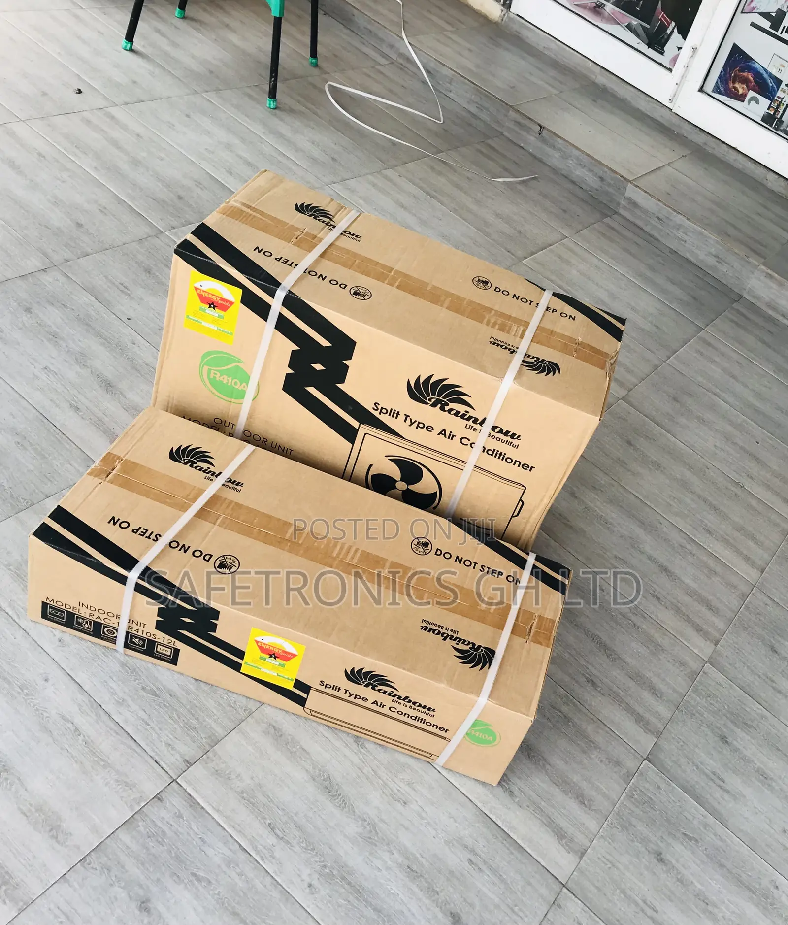 High Efficiency Split R410 Rainbow 1.5 Horsepower Ac