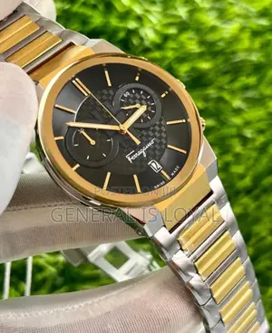 Ferragamo Mens Ferragamo Sapphire Two Tone