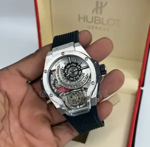 Hublot Tourbillon Bi-Axis Titanium Watch