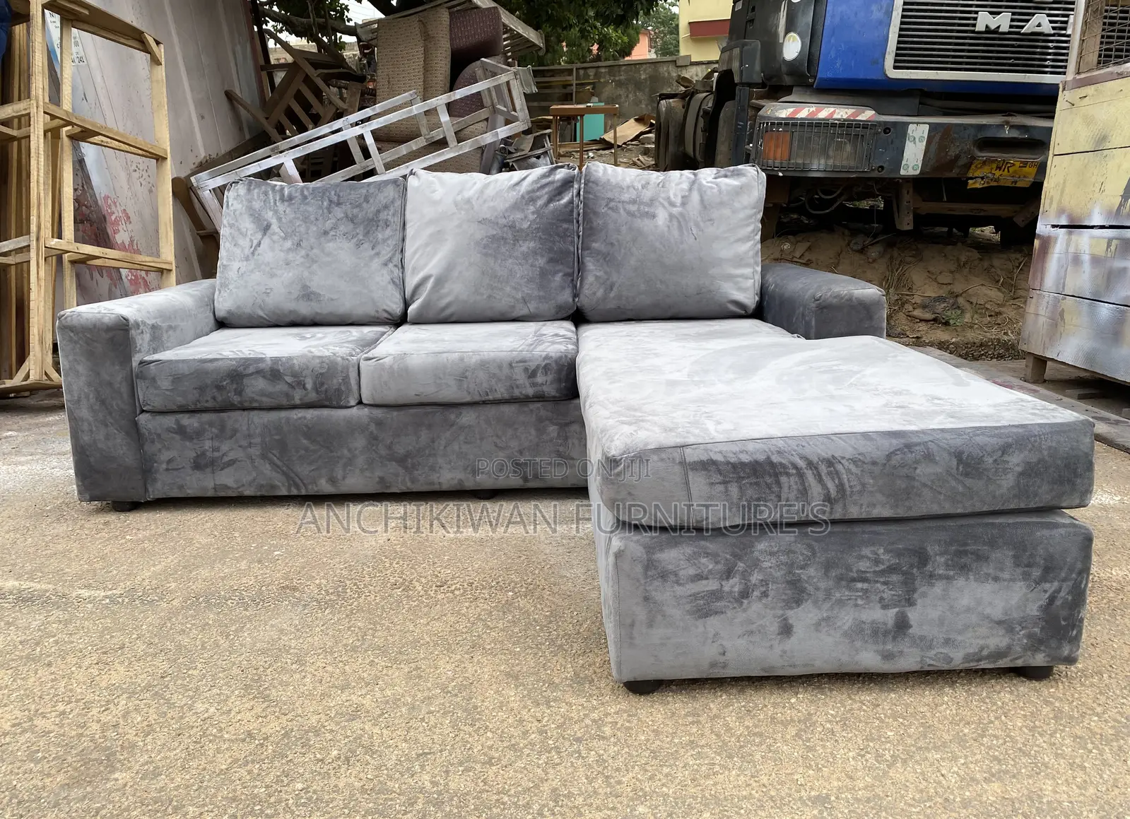 Førëîgñ L Shaped Sofa (Cash on Delivery )