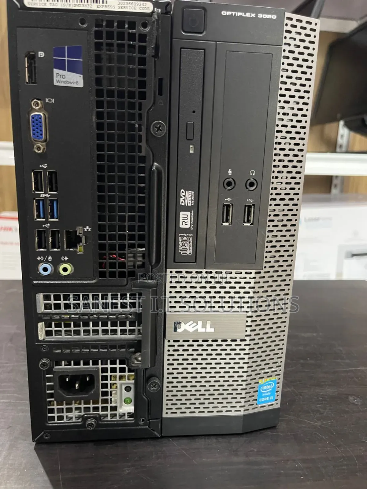 Desktop Computer Dell OptiPlex 3020 4GB Intel Core i3 HDD 500GB