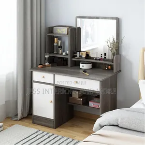 Dresser/Vanity Desk Set With Drawers