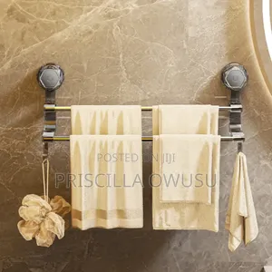 Luxury Bathroom Towel Rack With Double Rods