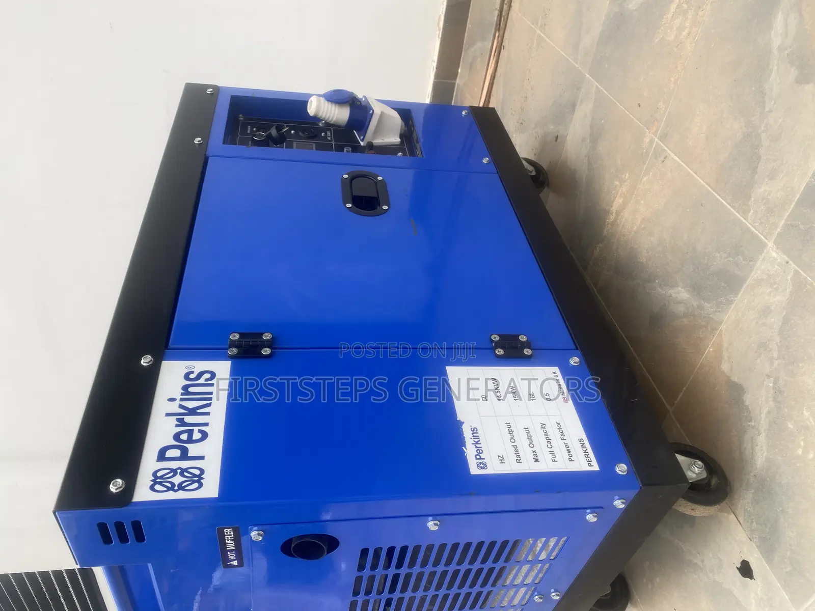 Portable Mini Perkins Generator Silent Diesel 15kva Ec13000