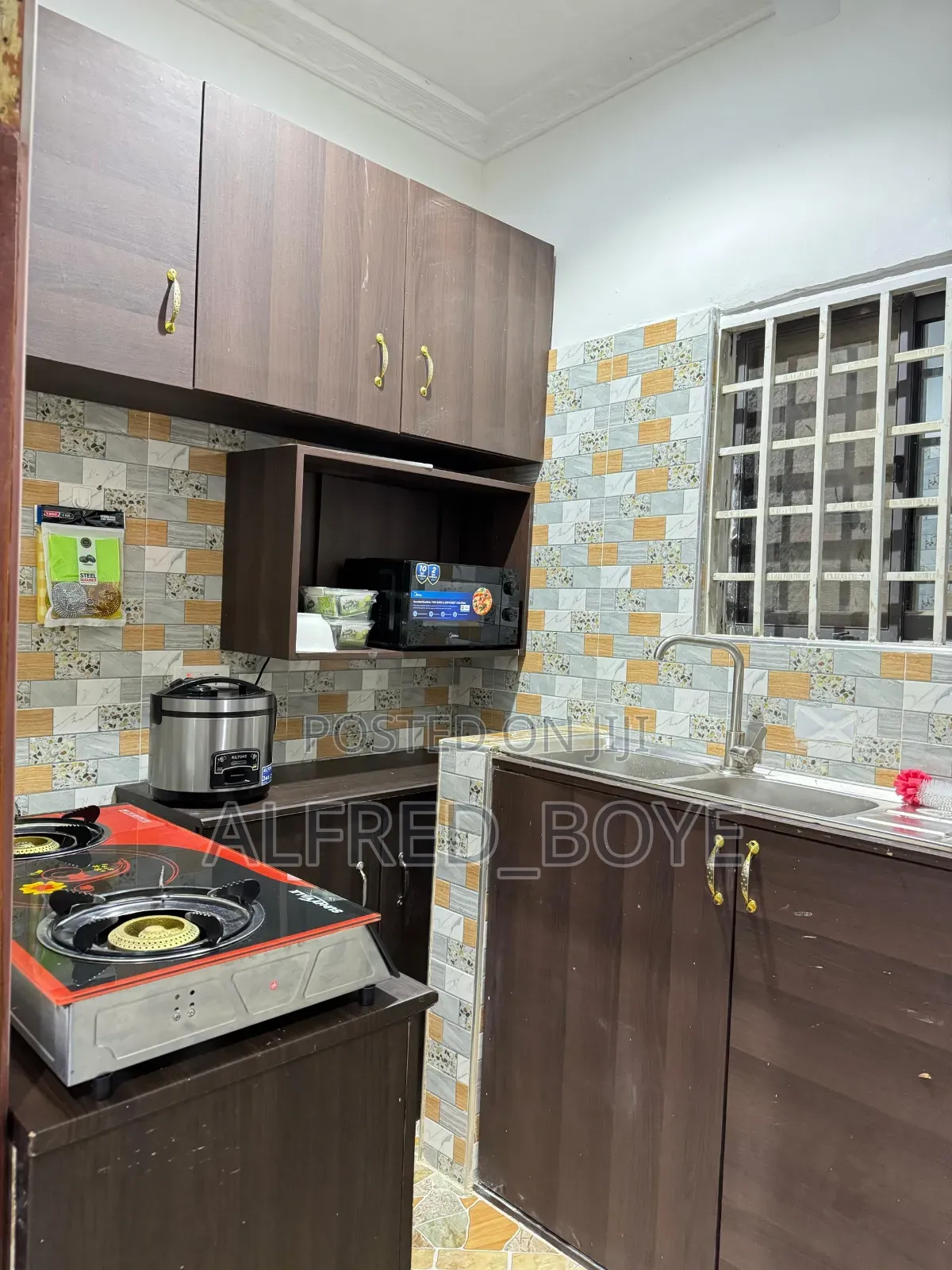 Furnished 1bdrm Apartment in Kunedu Estates, Dansoman for rent