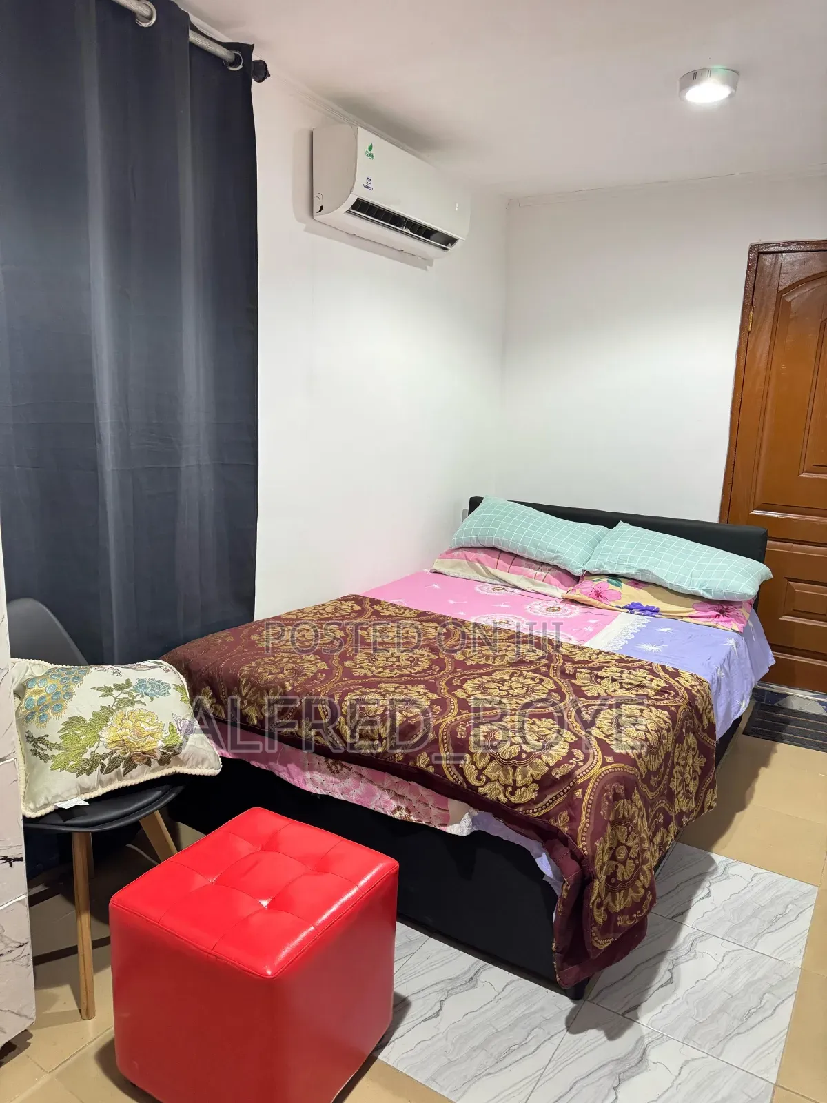 Furnished 1bdrm Apartment in Kunedu Estates, Dansoman for rent