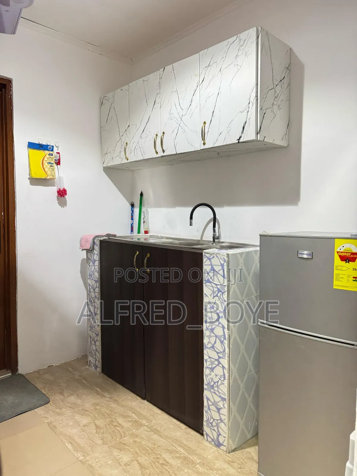 Furnished 1bdrm Apartment in Kunedu Estates, Dansoman for rent