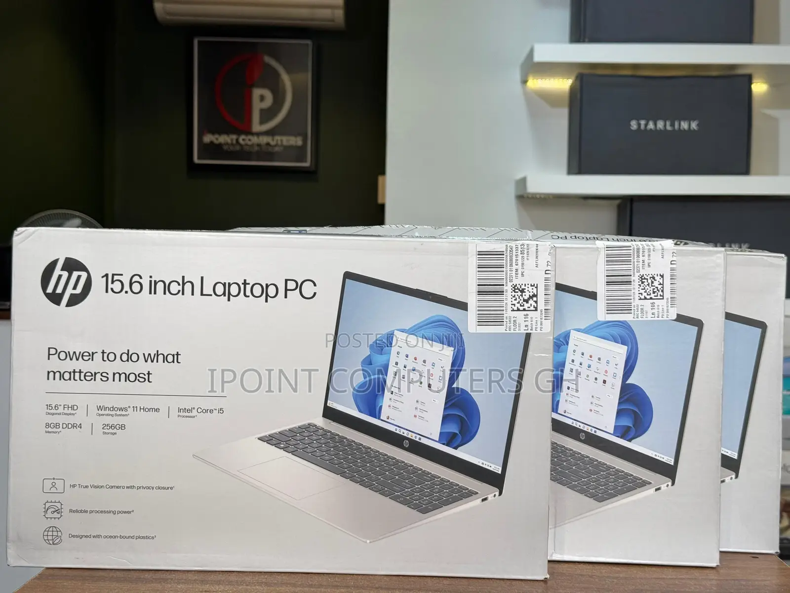 New Laptop HP 15 8GB Intel Core I5 SSD 256GB