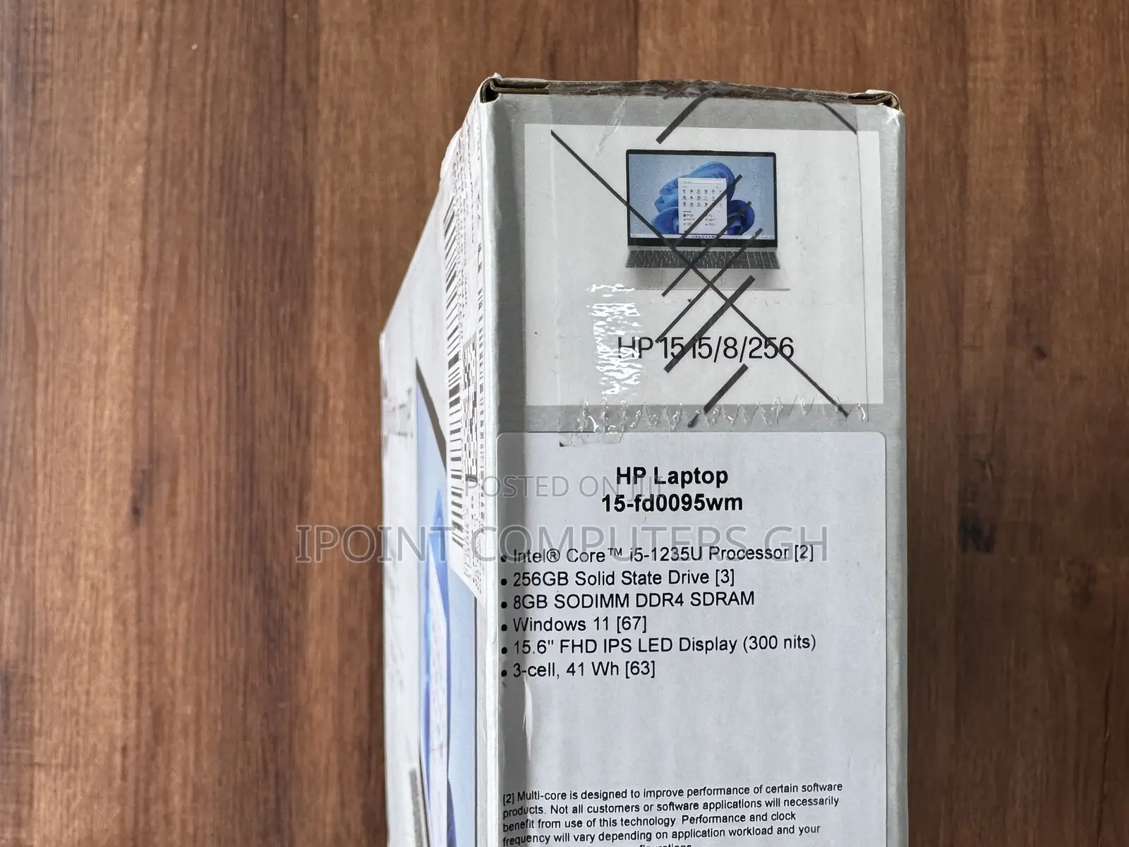New Laptop HP 15 8GB Intel Core I5 SSD 256GB