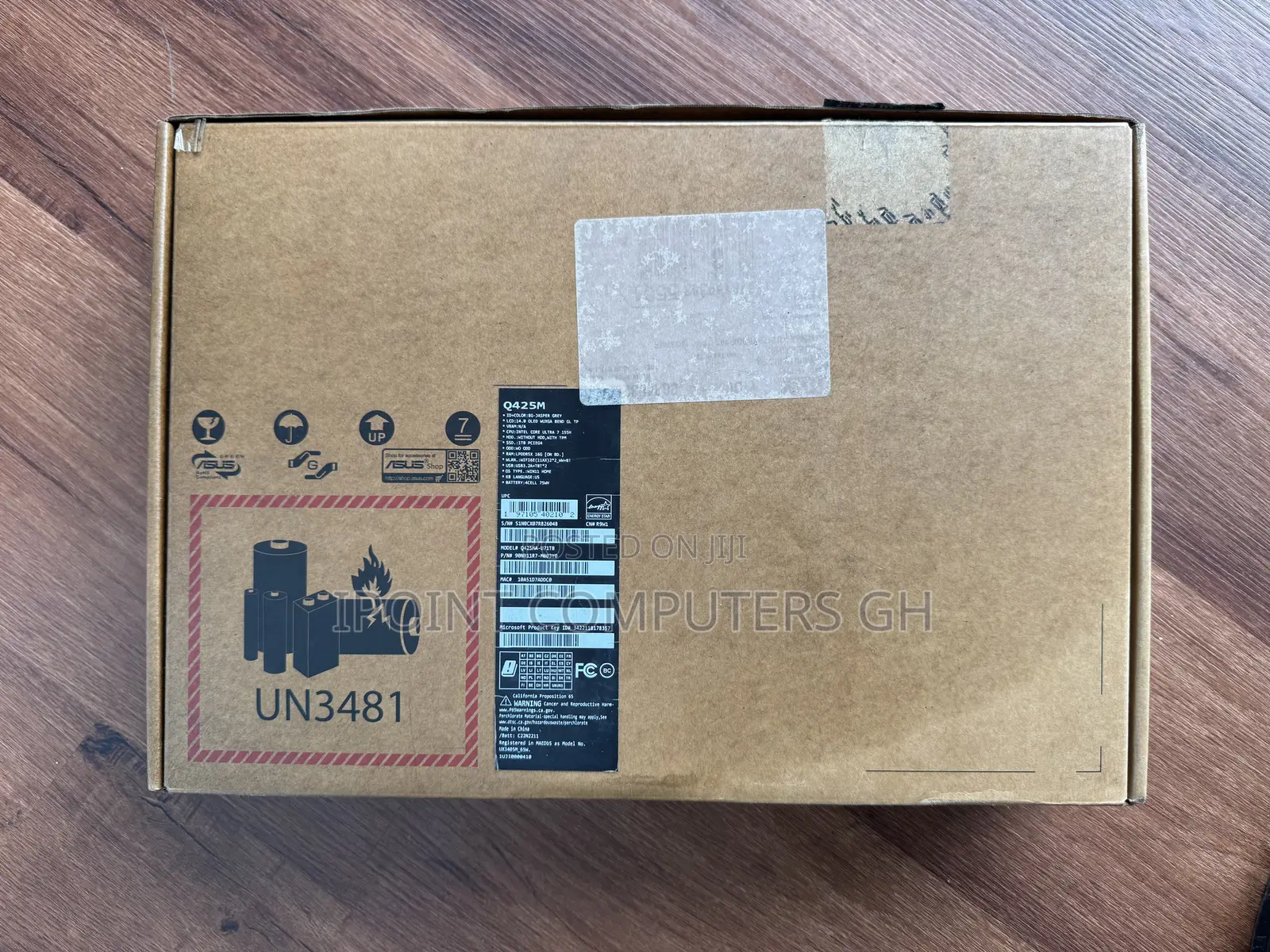 New Laptop Asus Zenbook Duo 14 16GB Intel Core Ultra 7 SSD 1T